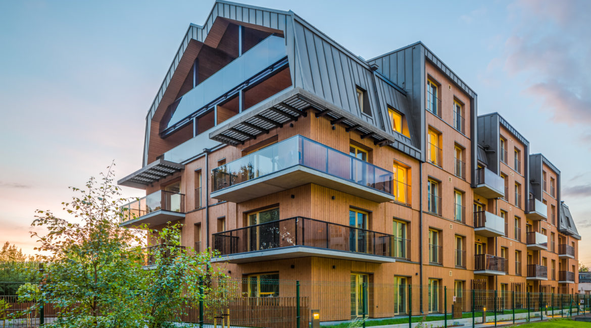 wooden facade cladding